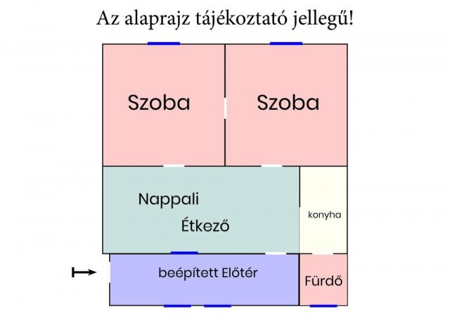 Eladó téglalakás, Budapesten, XX. kerületben 49.9 M Ft, 3 szobás