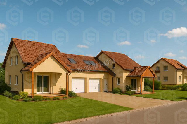 Eladó ikerház, Taksonyon 114.9 M Ft, 4+1 szobás