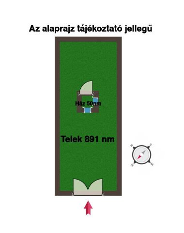 Eladó családi ház, Budapesten, XVI. kerületben 25 M Ft, 2 szobás