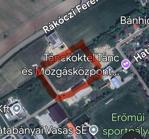 Eladó telek, Tatabányán, Környei úton 57.5 M Ft