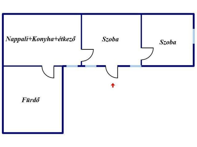 Eladó családi ház, Demecseren 9.9 M Ft, 2 szobás