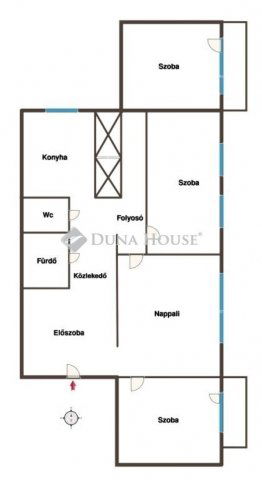 Eladó panellakás, Debrecenben 83 M Ft, 4 szobás