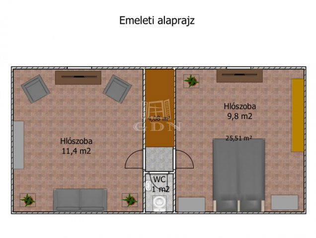 Eladó sorház, Budaörsön 97.9 M Ft, 1+2 szobás