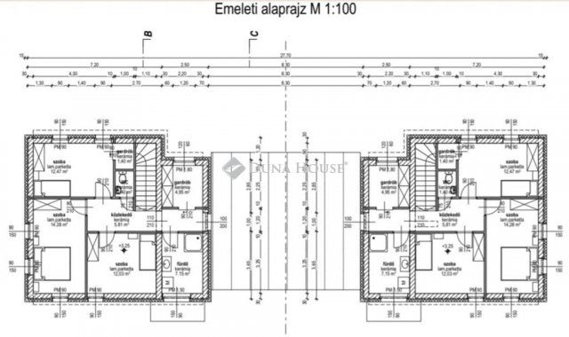 Eladó ikerház, Budapesten, XVI. kerületben 255 M Ft, 4 szobás