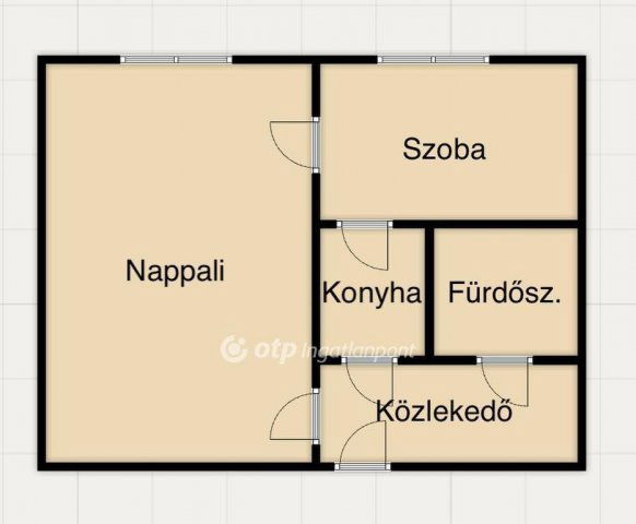 Eladó panellakás, Miskolcon 25.99 M Ft, 1+1 szobás