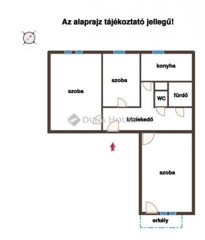 Eladó panellakás, Budapesten, XXI. kerületben 63 M Ft, 3 szobás