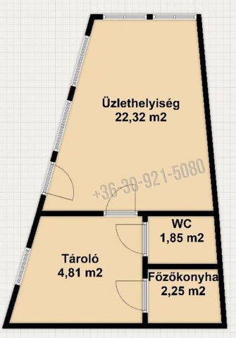 Kiadó üzlethelyiség, Gödöllőn, Remsey Jenő körúton