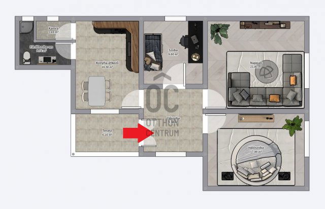 Eladó családi ház, Hosszúvölgyön 6.99 M Ft, 3 szobás