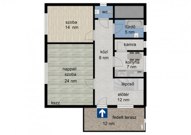 Eladó családi ház, Hódmezővásárhelyen 85 M Ft, 5 szobás