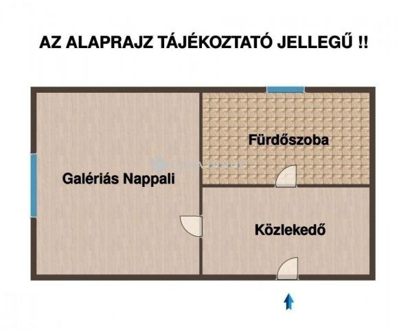 Eladó téglalakás, Budapesten, VI. kerületben 47.9 M Ft, 1 szobás