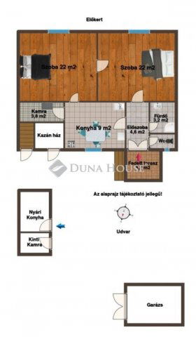 Eladó családi ház, Csorváson 12.9 M Ft, 2 szobás