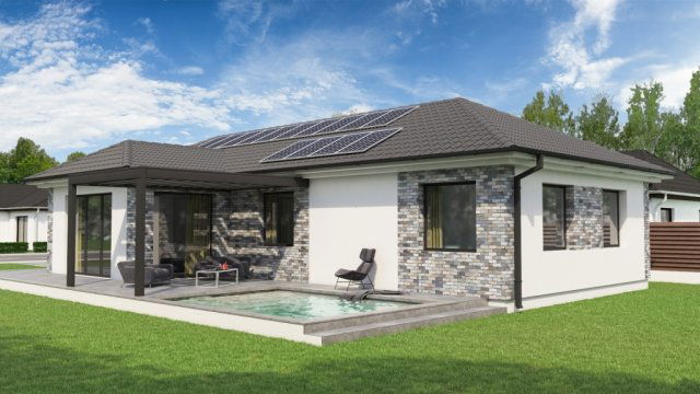 Eladó családi ház, Pakson 99.9 M Ft, 3+1 szobás