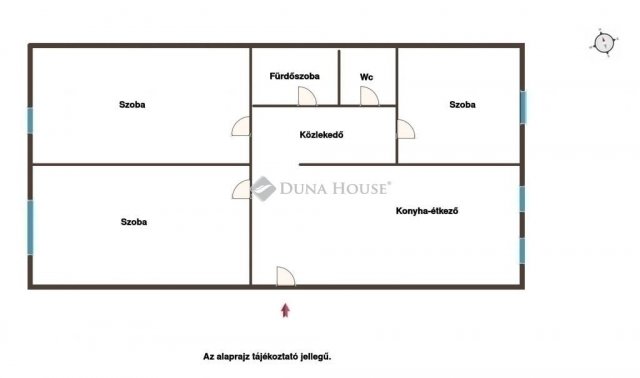 Eladó panellakás, Budapesten, XX. kerületben 74.9 M Ft, 3 szobás