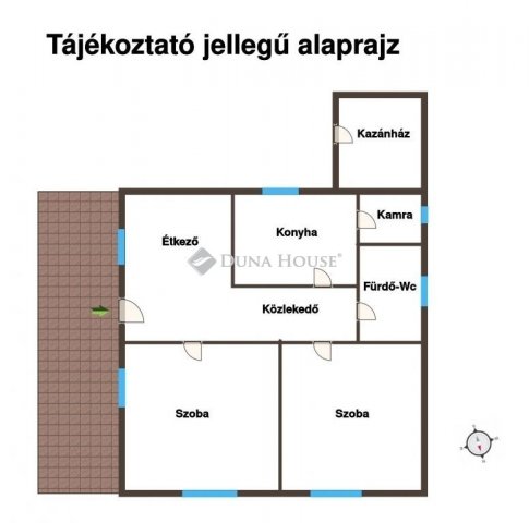 Eladó családi ház, Örkényen 44.9 M Ft, 2 szobás