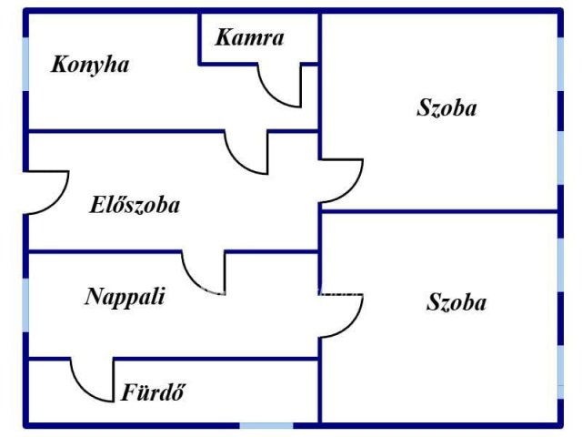 Eladó ikerház, Miskolcon 13 M Ft, 2+1 szobás