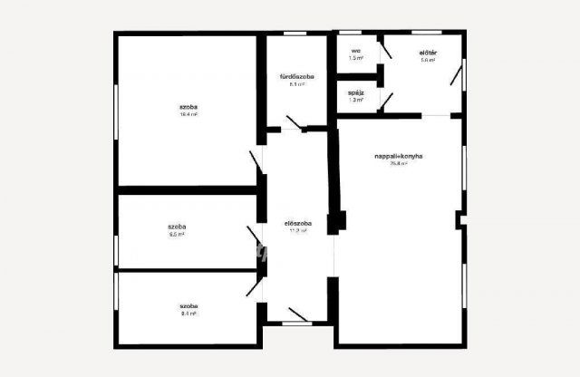 Eladó családi ház, Hajdúdorogon 49.5 M Ft, 1+2 szobás