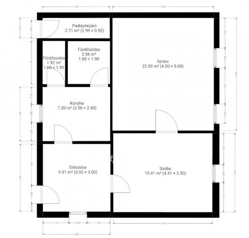 Eladó családi ház, Kemenesmagasin 11 M Ft, 2 szobás