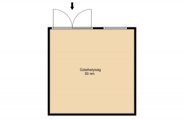 Eladó üzlethelyiség, Budapesten, II. kerületben 49.9 M Ft