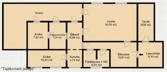Eladó téglalakás, Budapesten, XI. kerületben 125 M Ft, 4 szobás