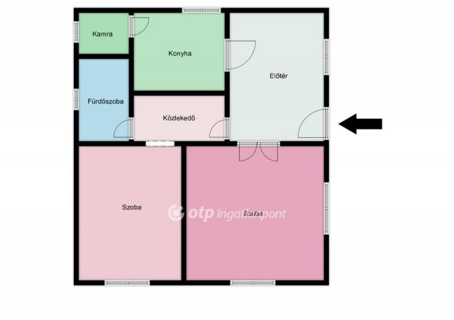 Eladó családi ház, Görbeházán 26 M Ft, 2+1 szobás