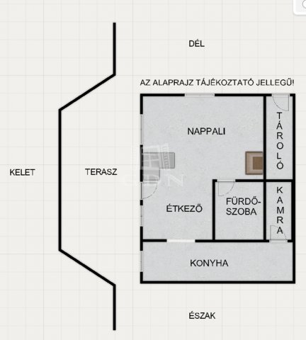 Eladó családi ház, Dunabogdányban 69.9 M Ft, 4 szobás