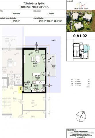 Eladó téglalakás, Tatabányán 44.493 M Ft, 1 szobás