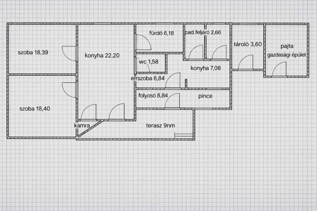 Eladó családi ház, Rimócon 25.5 M Ft, 2 szobás