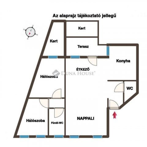 Eladó téglalakás, Szentendrén 129 M Ft, 3 szobás