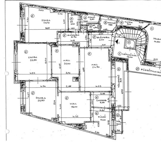 Eladó téglalakás, VIII. kerületben, Bródy Sándor utcában