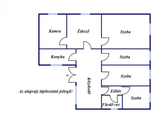Eladó családi ház, Kunszentmártonban 18.5 M Ft, 4 szobás
