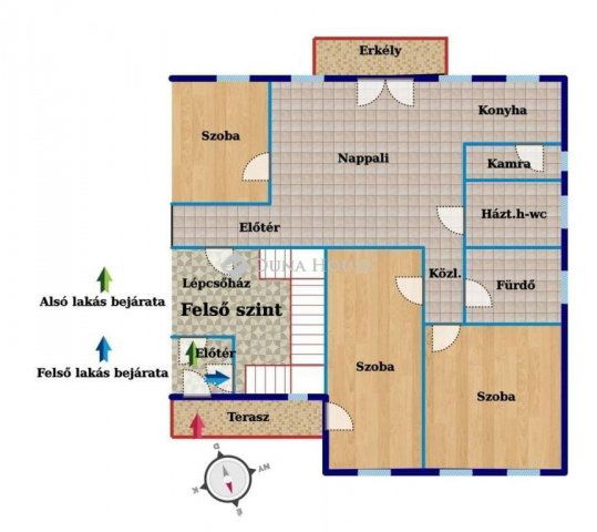 Eladó téglalakás, Monoron 78 M Ft, 4 szobás