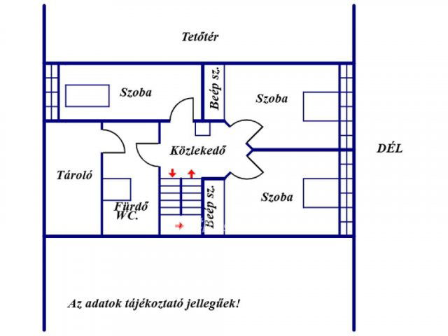 Eladó téglalakás, Kaposváron 52.8 M Ft, 4 szobás