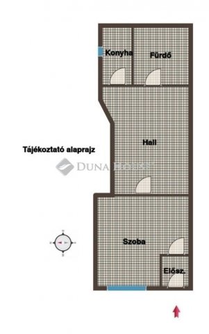 Eladó téglalakás, Budapesten, IV. kerületben 43.9 M Ft, 1 szobás