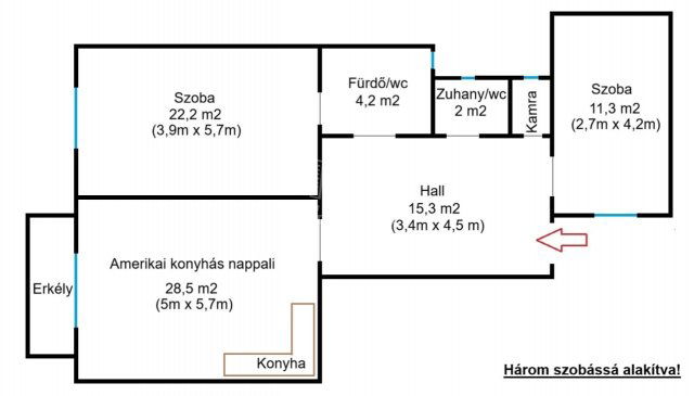 Eladó téglalakás, Budapesten, II. kerületben 138.5 M Ft