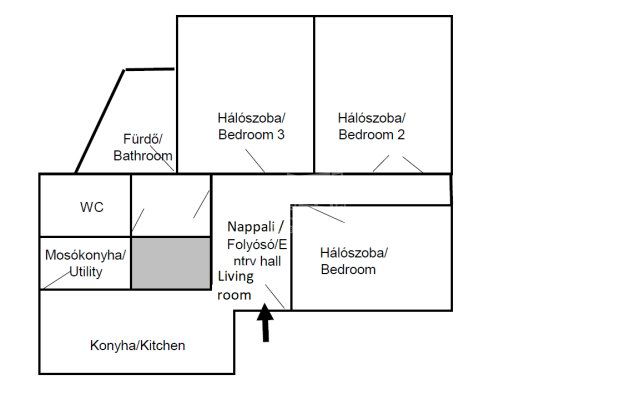 Eladó téglalakás, Budapesten, VIII. kerületben 89 M Ft, 3 szobás