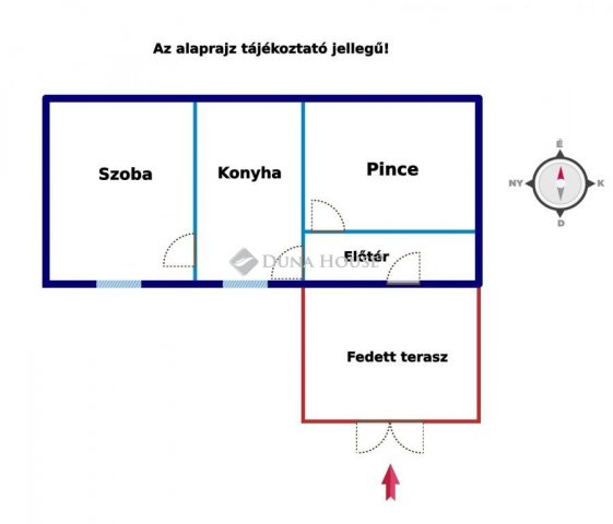 Eladó családi ház, Nagykanizsán 7 M Ft, 1 szobás
