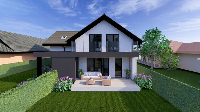 Eladó ikerház, Dunaharasztin 152.9 M Ft, 3+2 szobás