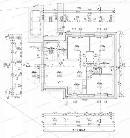 Eladó családi ház, Vácon 104.9 M Ft, 4 szobás