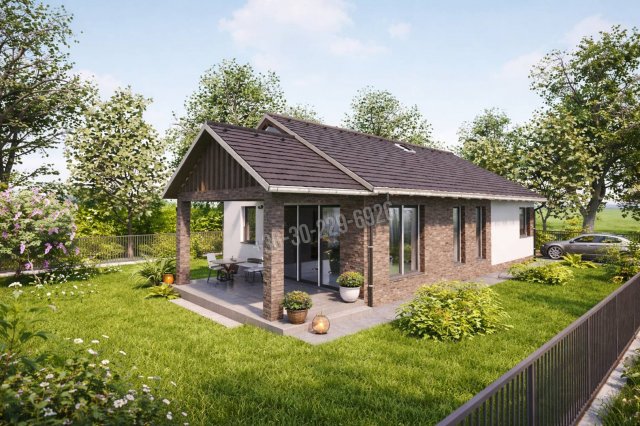 Eladó családi ház, Kiskunlacházán 94.9 M Ft, 4 szobás