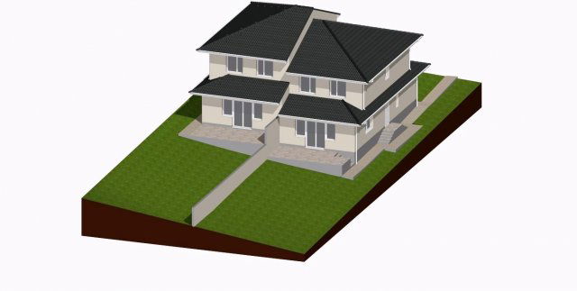 Eladó ikerház, Mogyoródon 145 M Ft, 5 szobás