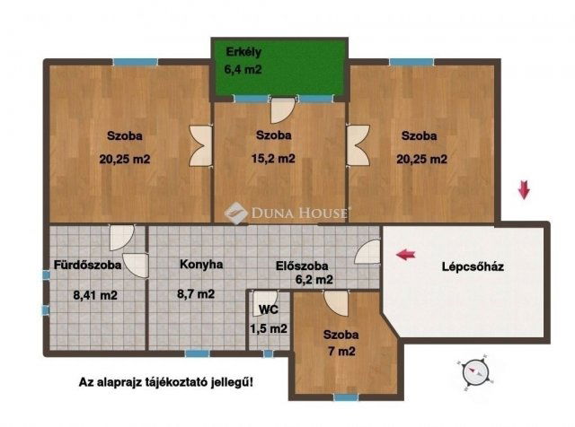 Eladó téglalakás, Pécsett 100 M Ft, 4 szobás