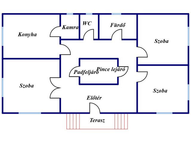 Eladó családi ház, Ongán 49.99 M Ft, 3 szobás