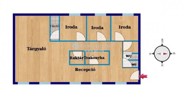 Kiadó iroda, Pécsett 343 E Ft / hó / költözzbe.hu