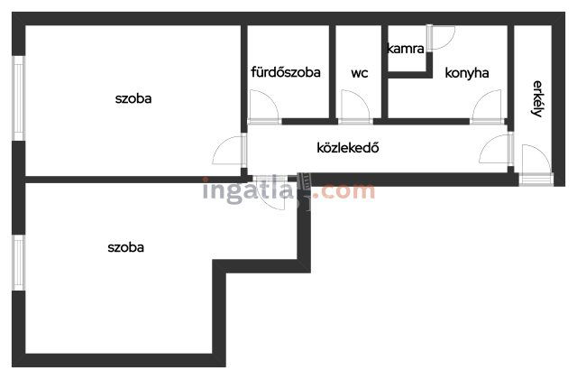 Eladó téglalakás, Budapesten, XX. kerületben 62.8 M Ft, 2 szobás