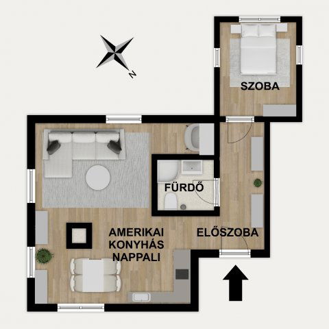Eladó téglalakás, Budapesten, XIV. kerületben, Kalocsai utcában