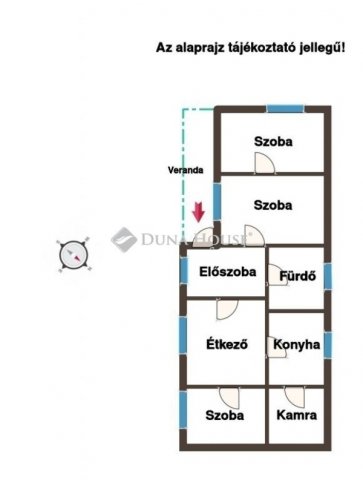 Eladó családi ház, Ócsán 47 M Ft, 3 szobás