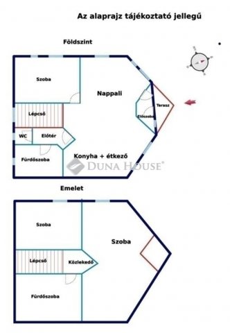 Eladó ikerház, Szegeden 51 M Ft, 4 szobás / költözzbe.hu