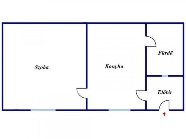 Eladó sorház, Miskolcon 22 M Ft, 1 szobás / költözzbe.hu