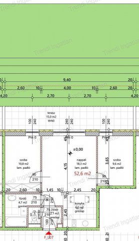Eladó téglalakás, Győrött 54.481 M Ft, 3 szobás
