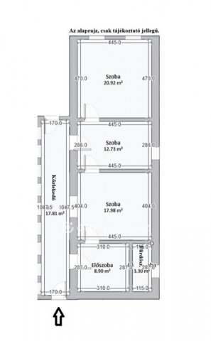Eladó családi ház, Püspökladányban 17.7 M Ft, 3 szobás